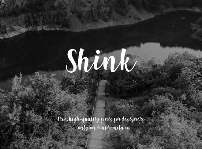 Shink Font