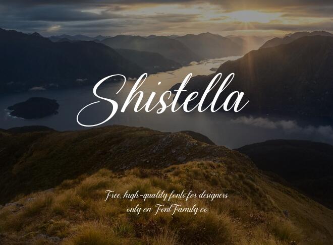 Shistella Font