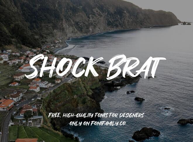Shock Brat Font