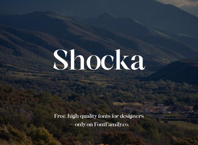 Shocka Font
