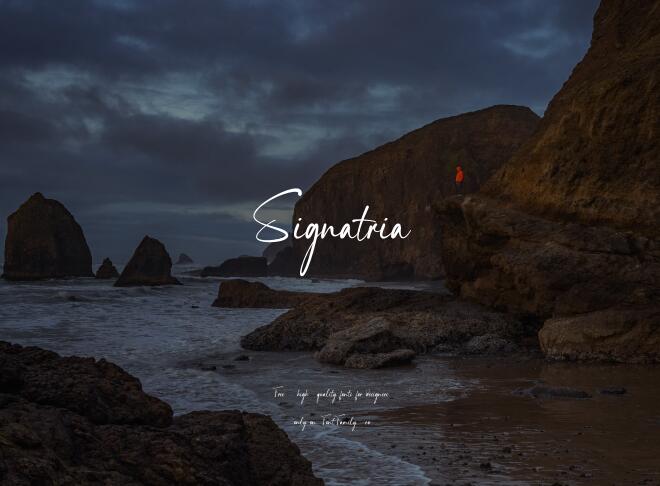 Signatria Font