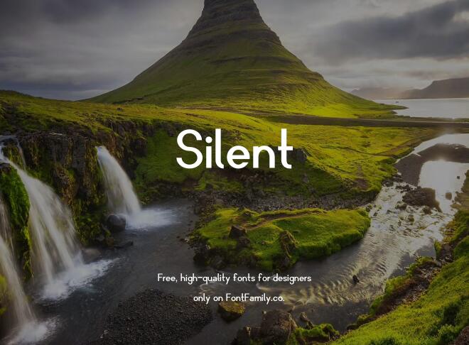 Silent Font