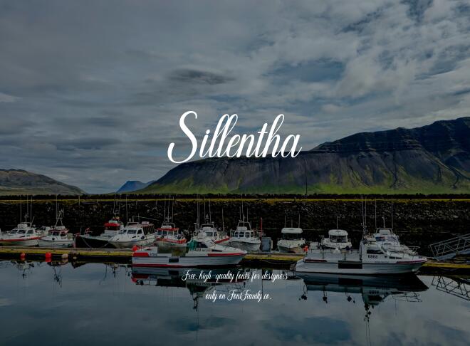 Sillentha Font