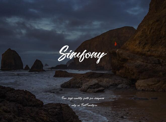 Simfony Font