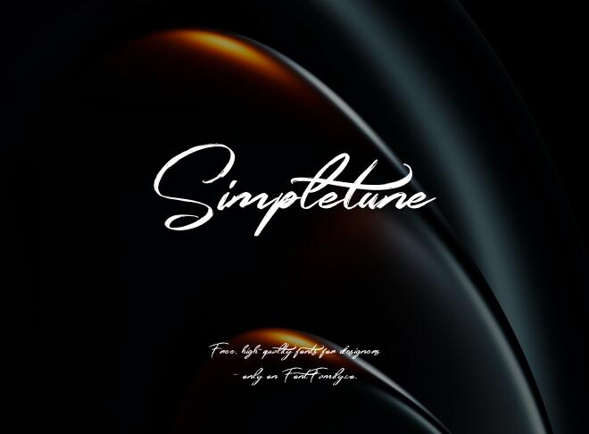 Simpletune Font