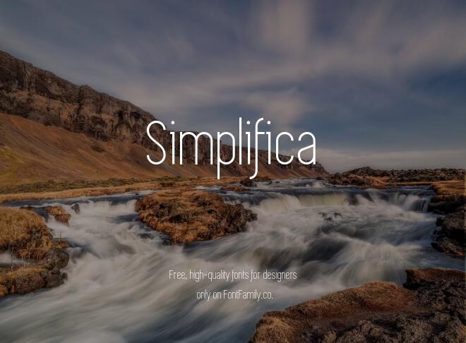 Simplifica Font