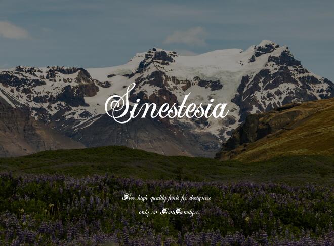 Sinestesia Font