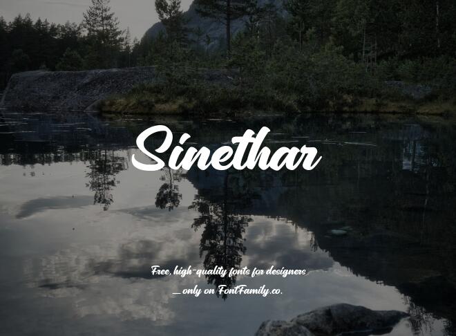 Sinethar Font