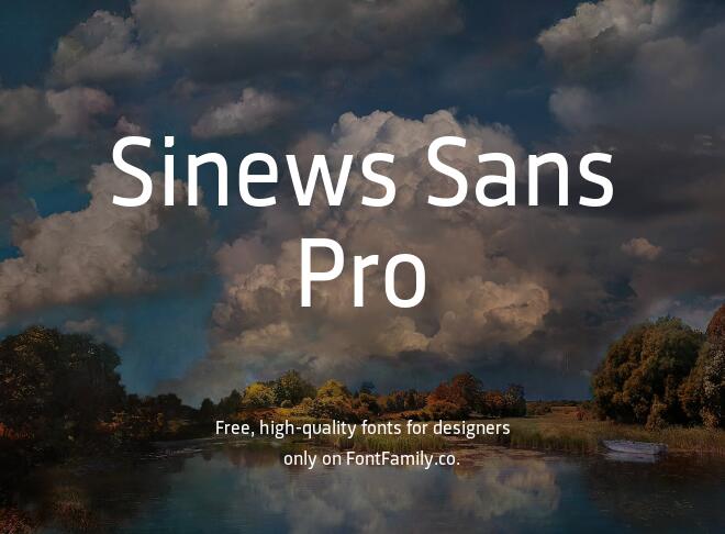 Sinews Sans Pro Font