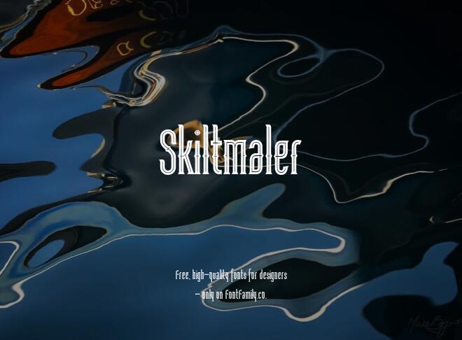 Skiltmaler Font