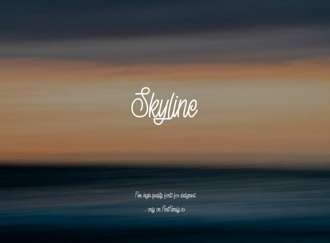 Skyline Font
