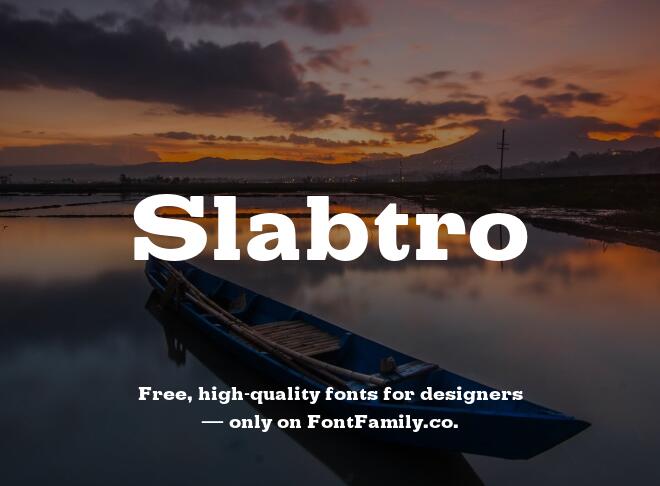 Slabtro Font