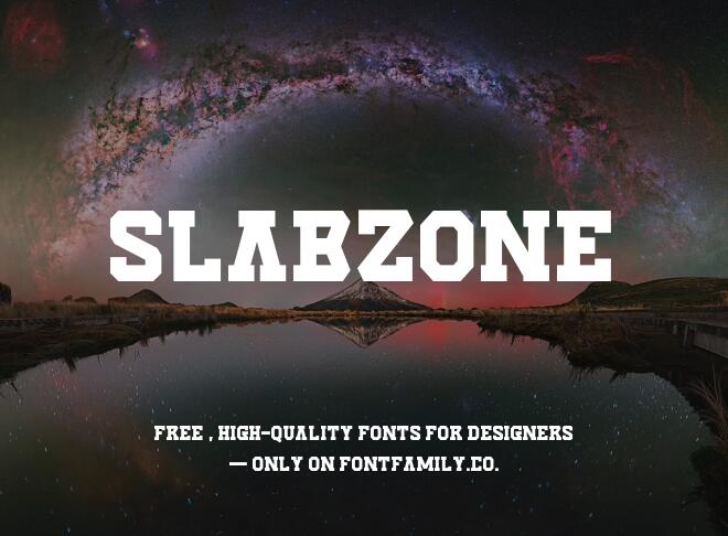 Slabzone Font