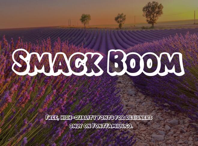 Smack Boom Font