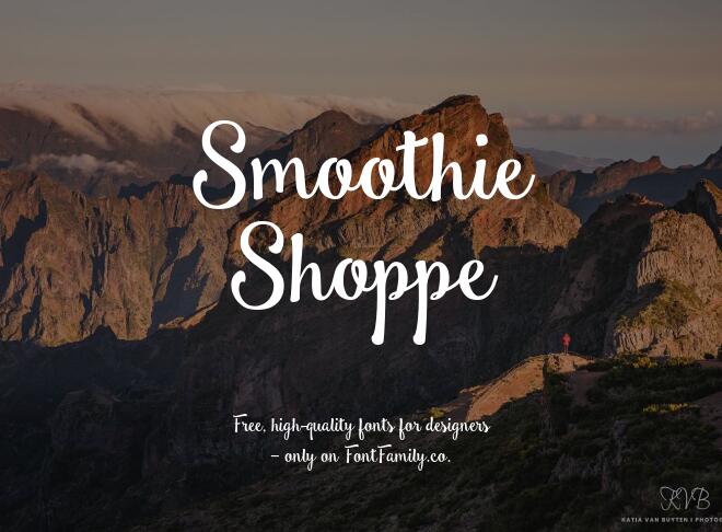 Smoothie Shoppe Font