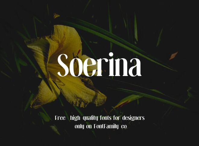 Soerina Font