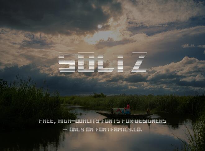 Soltz Font