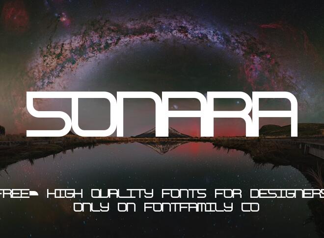 Sonara Font