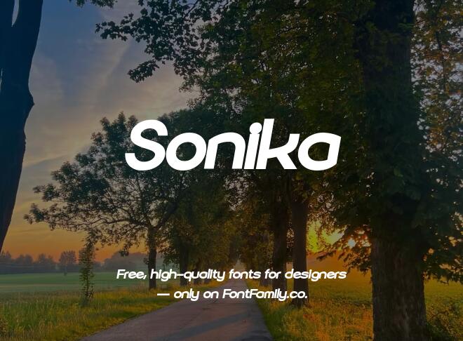 Sonika Font