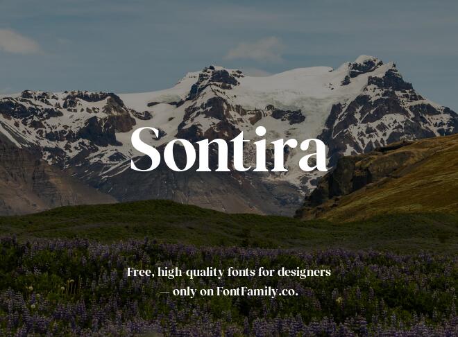 Sontira Font