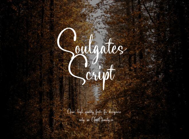Soulgates Script Font