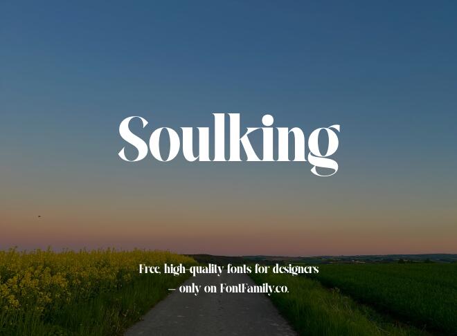 Soulking Font