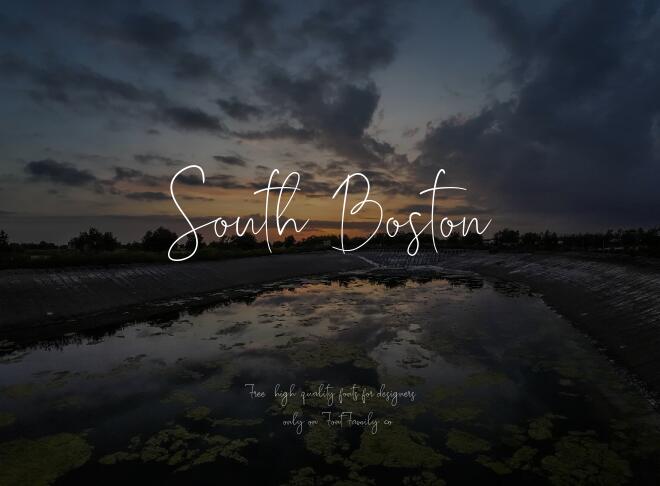 South Boston Font