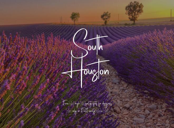 South Houston Font