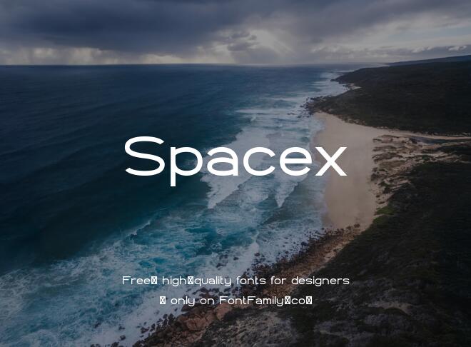 Spacex Font
