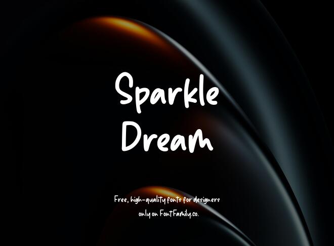 Sparkle Dream Font