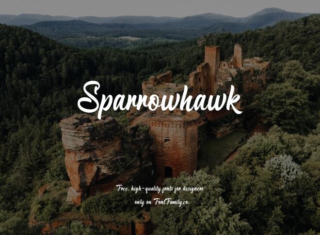 Sparrowhawk Font