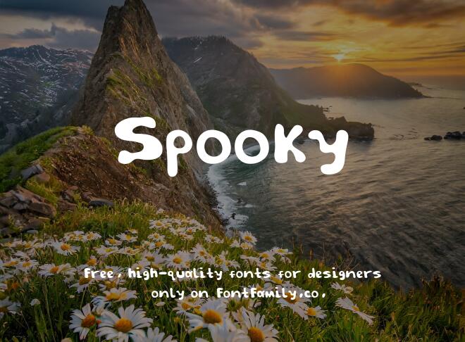 Spooky Font