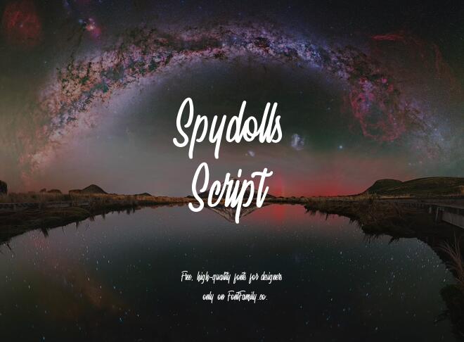 Spydolls Script Font