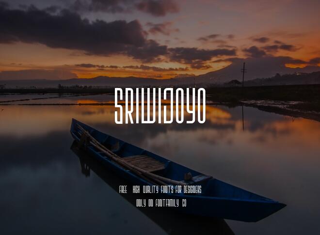 Sriwijoyo Font