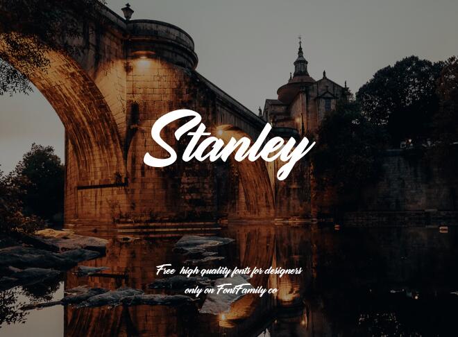 Stanley Font