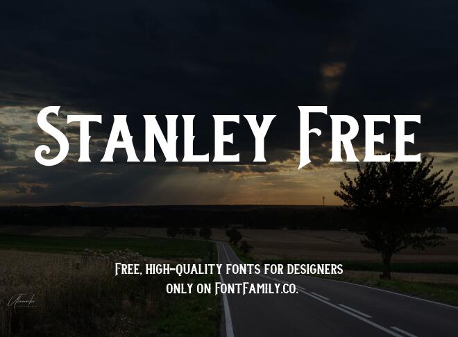 Stanley Free Font