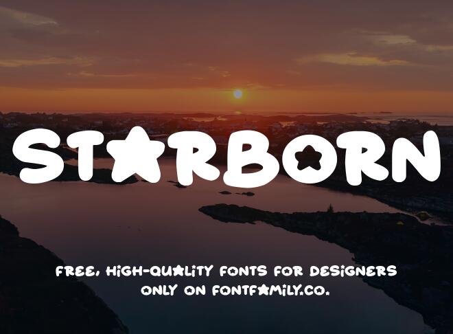 Starborn Font