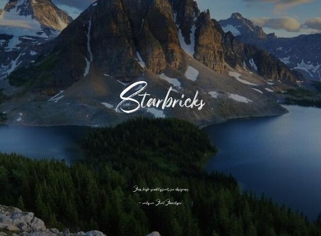 Starbricks Font