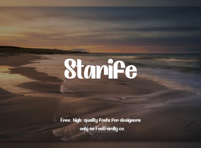 Starife Font