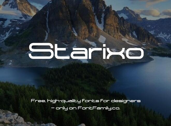 Starixo Font