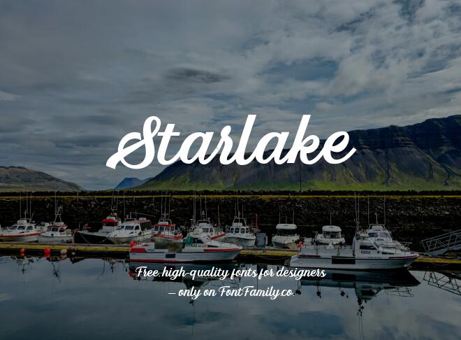 Starlake Font