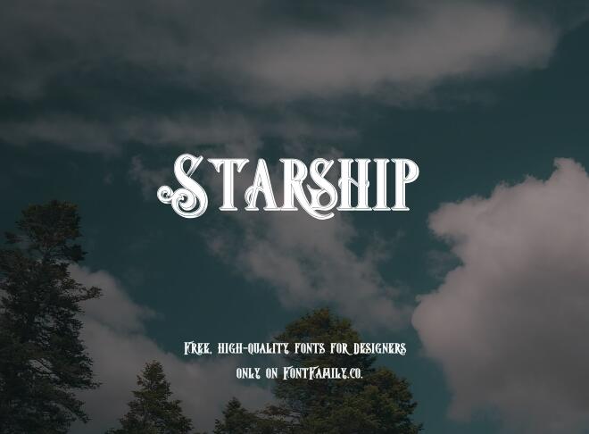 Starship Font