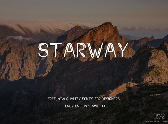 Starway Font