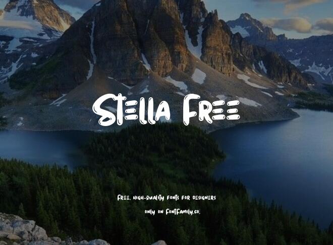 Stella Free Font