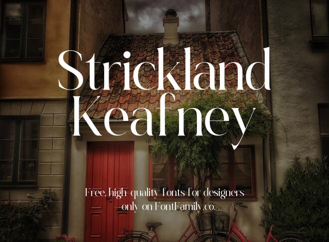 Strickland Keafney Font