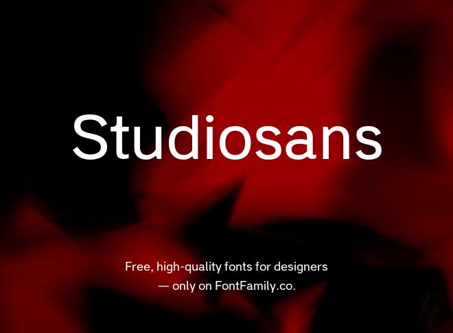 Studiosans Font