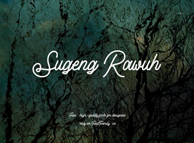 Sugeng Rawuh Font
