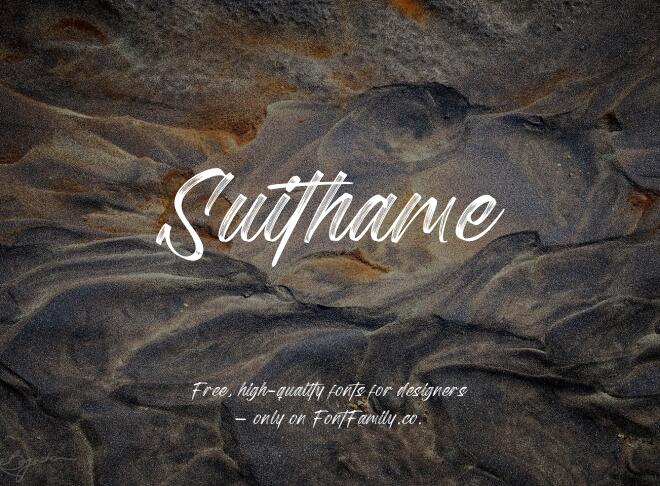Suithame Font