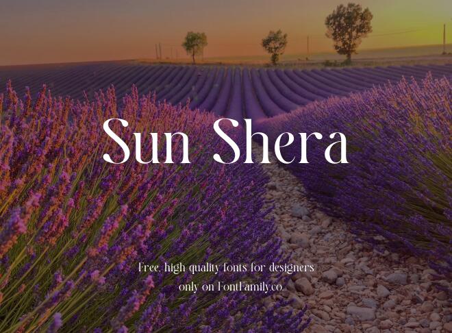Sun Shera Font