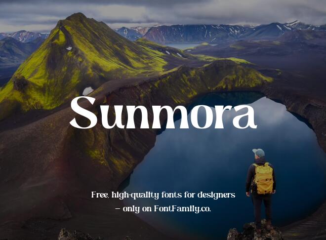 Sunmora Font